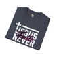 Jesus Never fails unisex tee Funky African