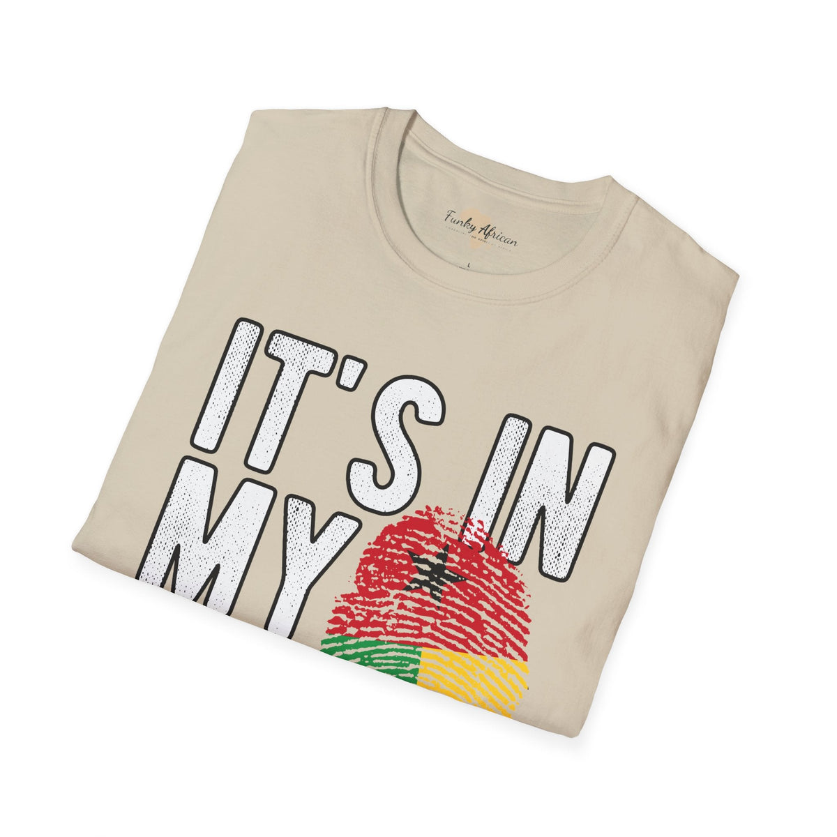it's in my DNA unisex tee - Guinea-Bissau Funky African