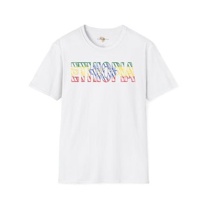 Ethiopia text unisex softstyle tee