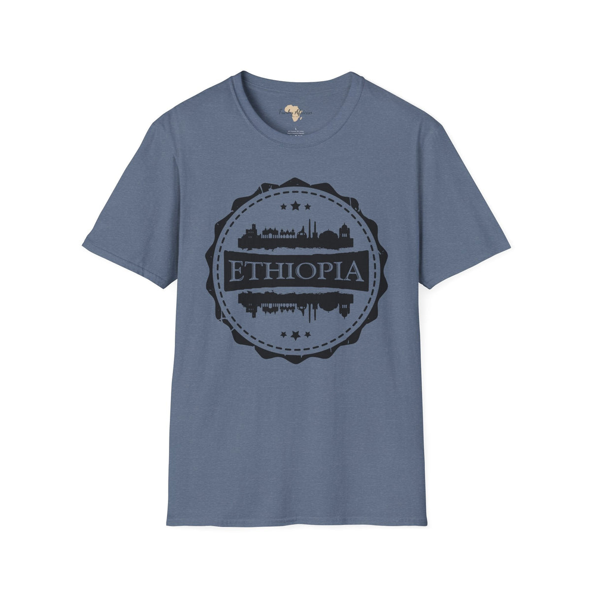 Ethiopia Stamp unisex tee Funky African
