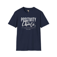 Positivity is a choice unisex softstyle tee Funky African