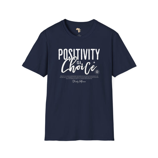 Positivity is a choice unisex softstyle tee