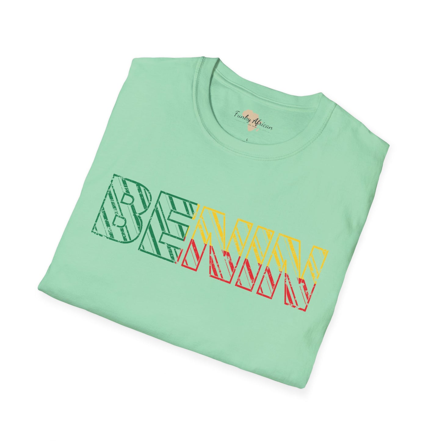 Benin text unisex softstyle tee