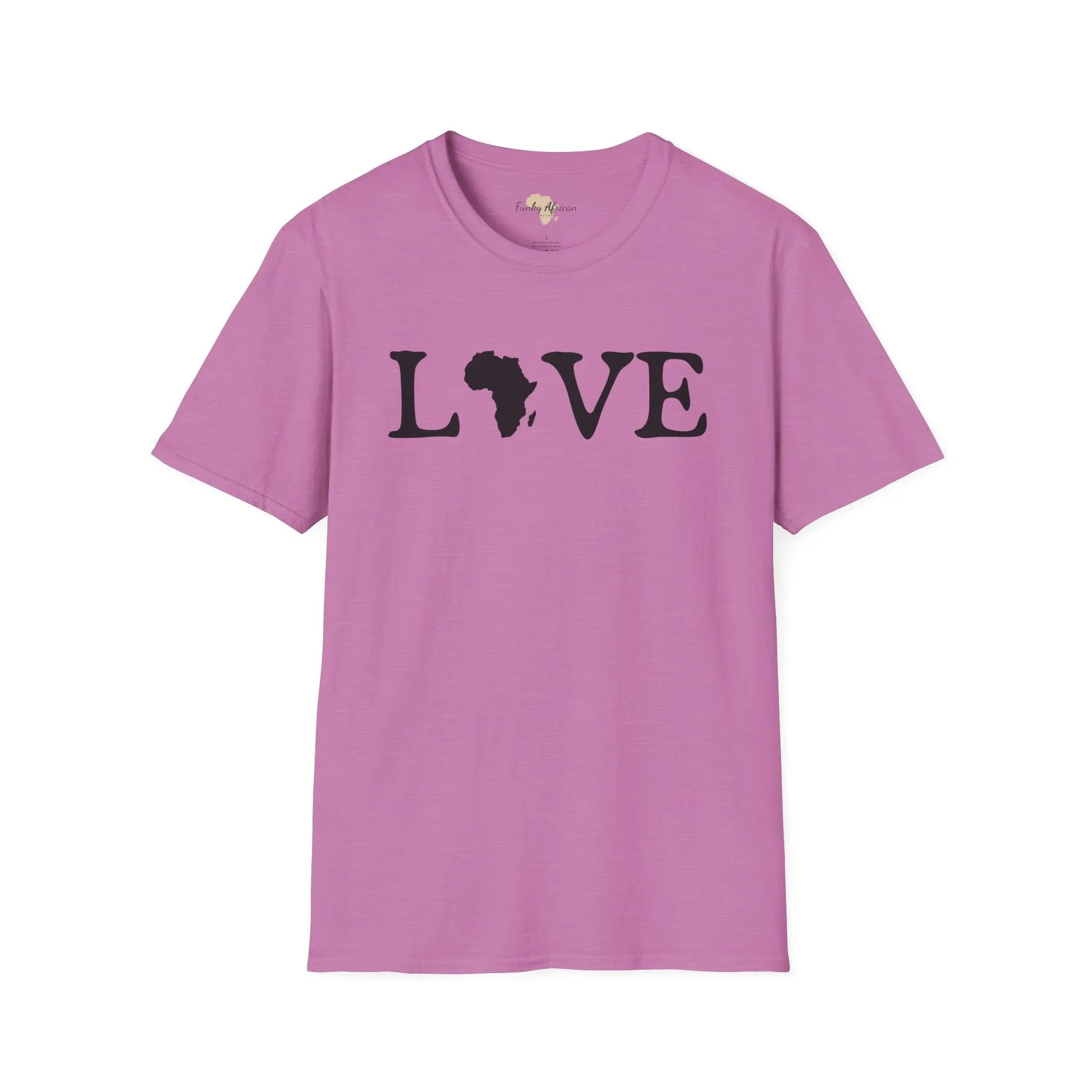 One love unisex softstyle tee Funky African