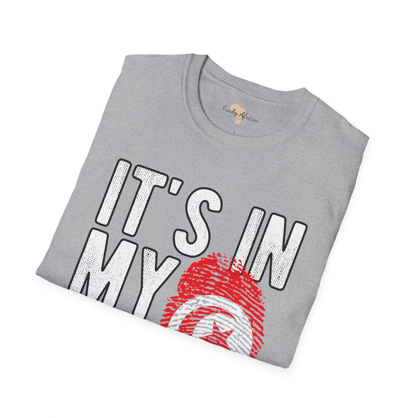 it's in my DNA unisex tee - Tunisia