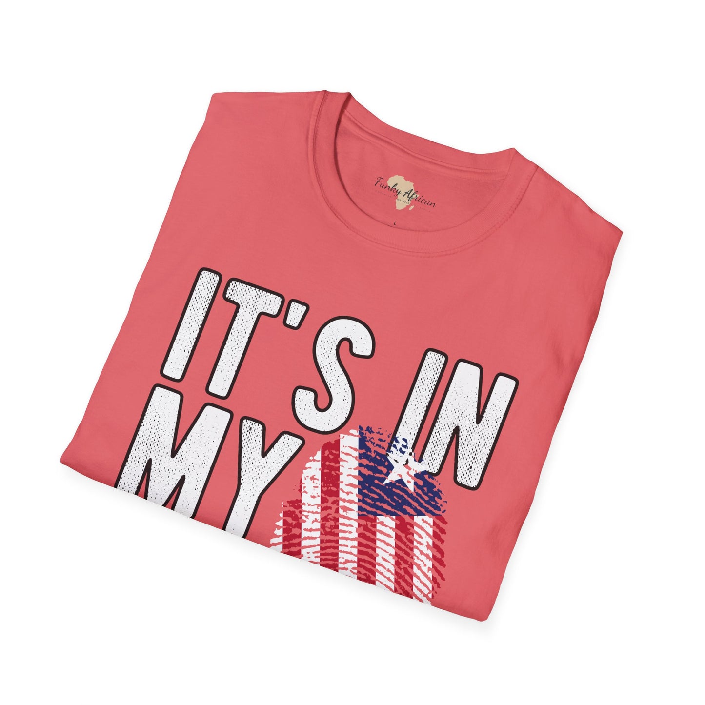 it's in my DNA unisex tee - Liberia