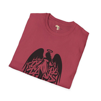 Angel graffiti unisex softstyle tee