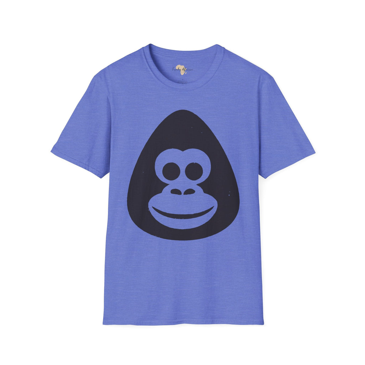 monkey graffiti unisex softstyle tee Funky African