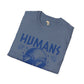 Humans aren't real unisex tee Funky African