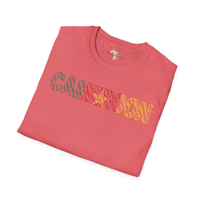 Cameroon text unisex softstyle tee