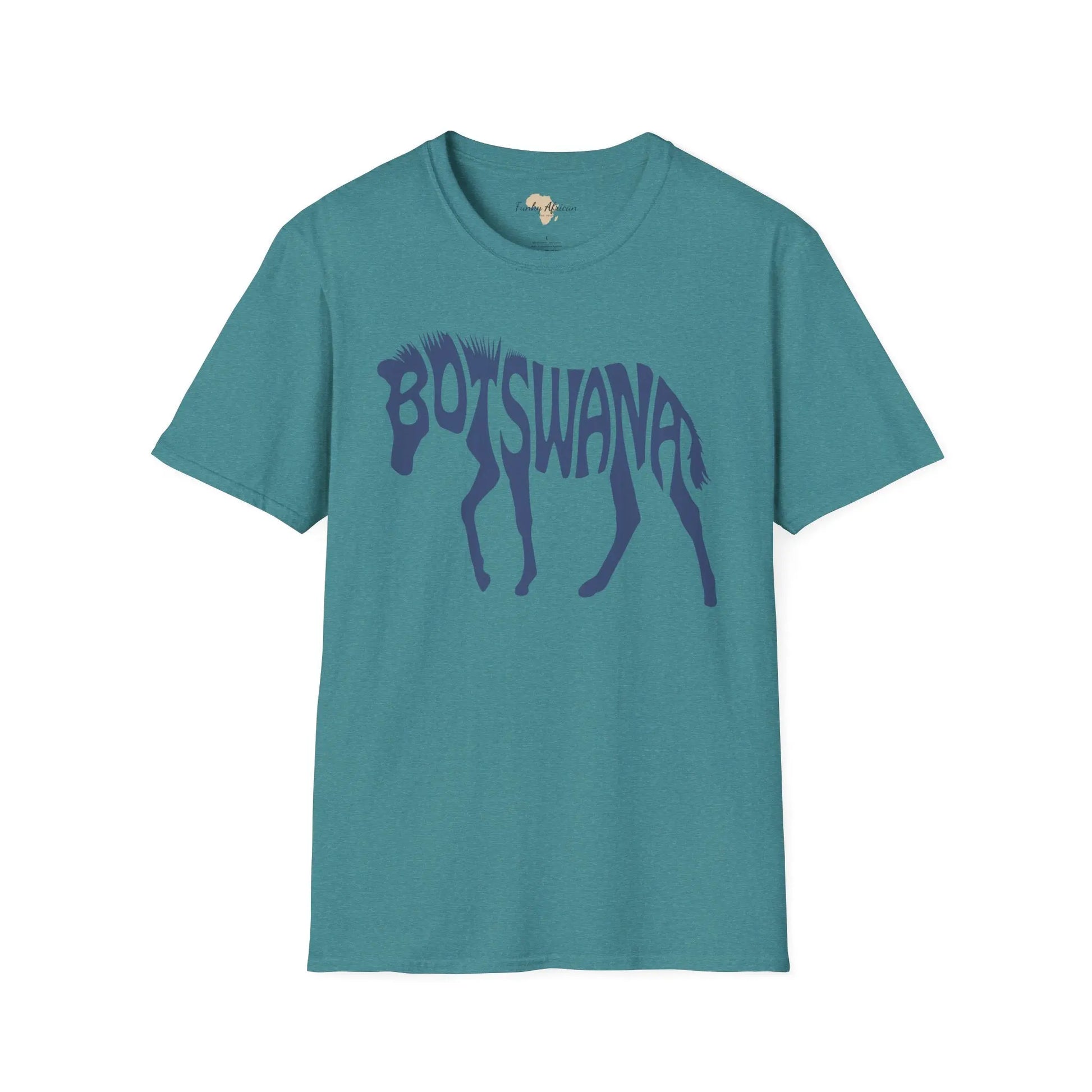 Botswana cut unisex softstyle tee Funky African