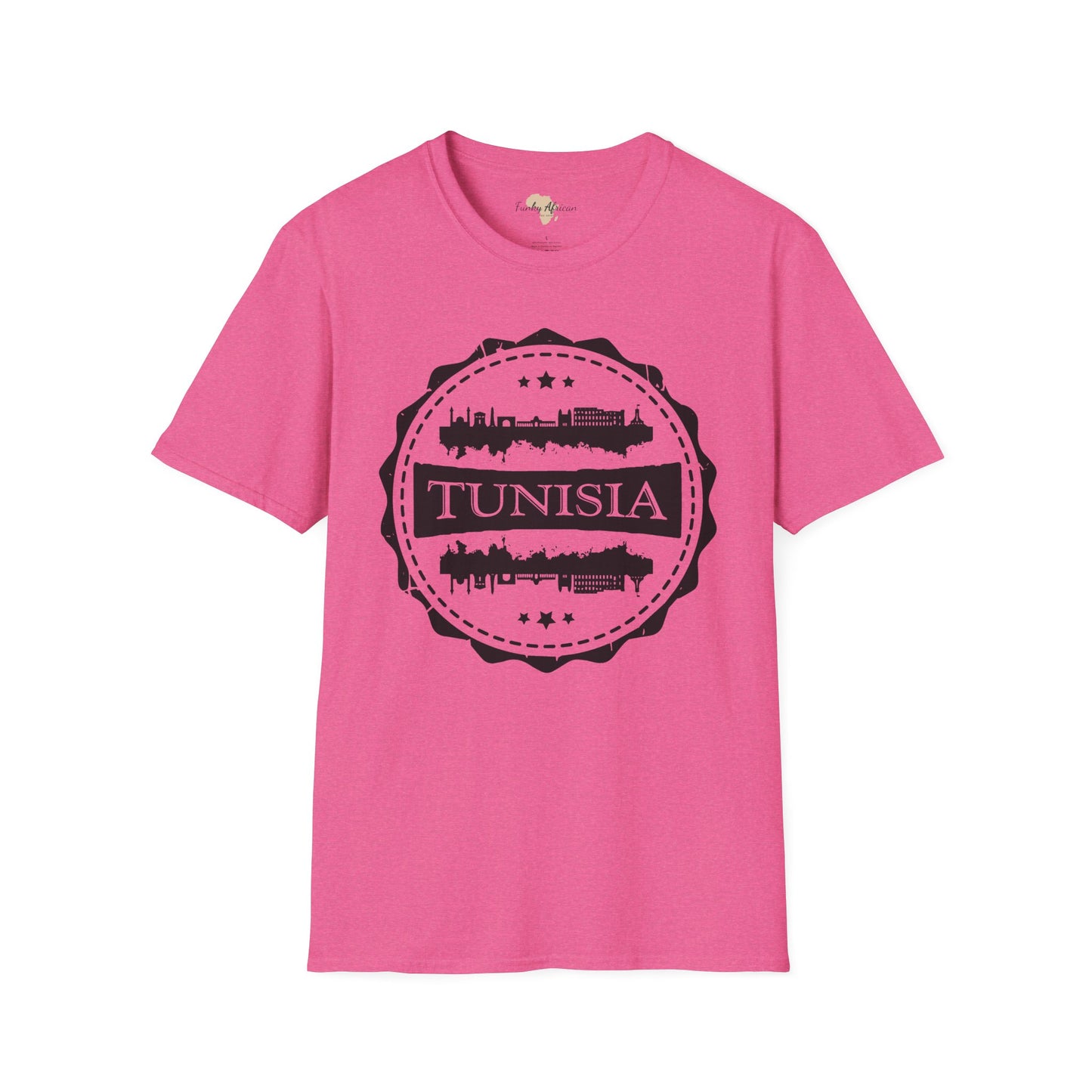 Tunisia Stamp unisex tee