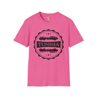 Tunisia Stamp unisex tee Printify