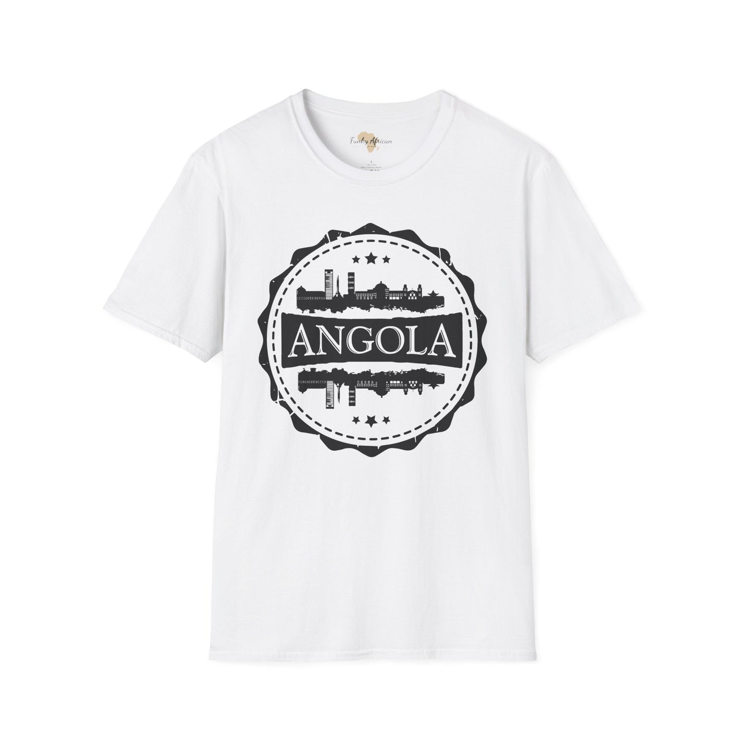 Angola Stamp unisex tee