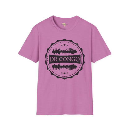 DR Congo Stamp unisex tee