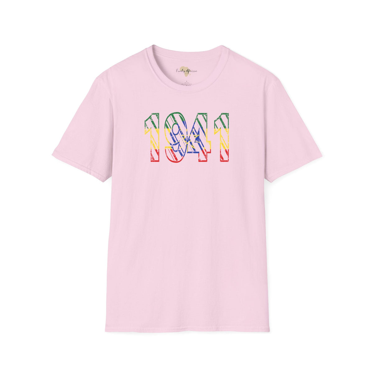 Ethiopia year unisex softstyle tee Funky African