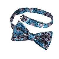 Men's Bohemian African Cotton Print Adjustable Bow Tie Funky African
