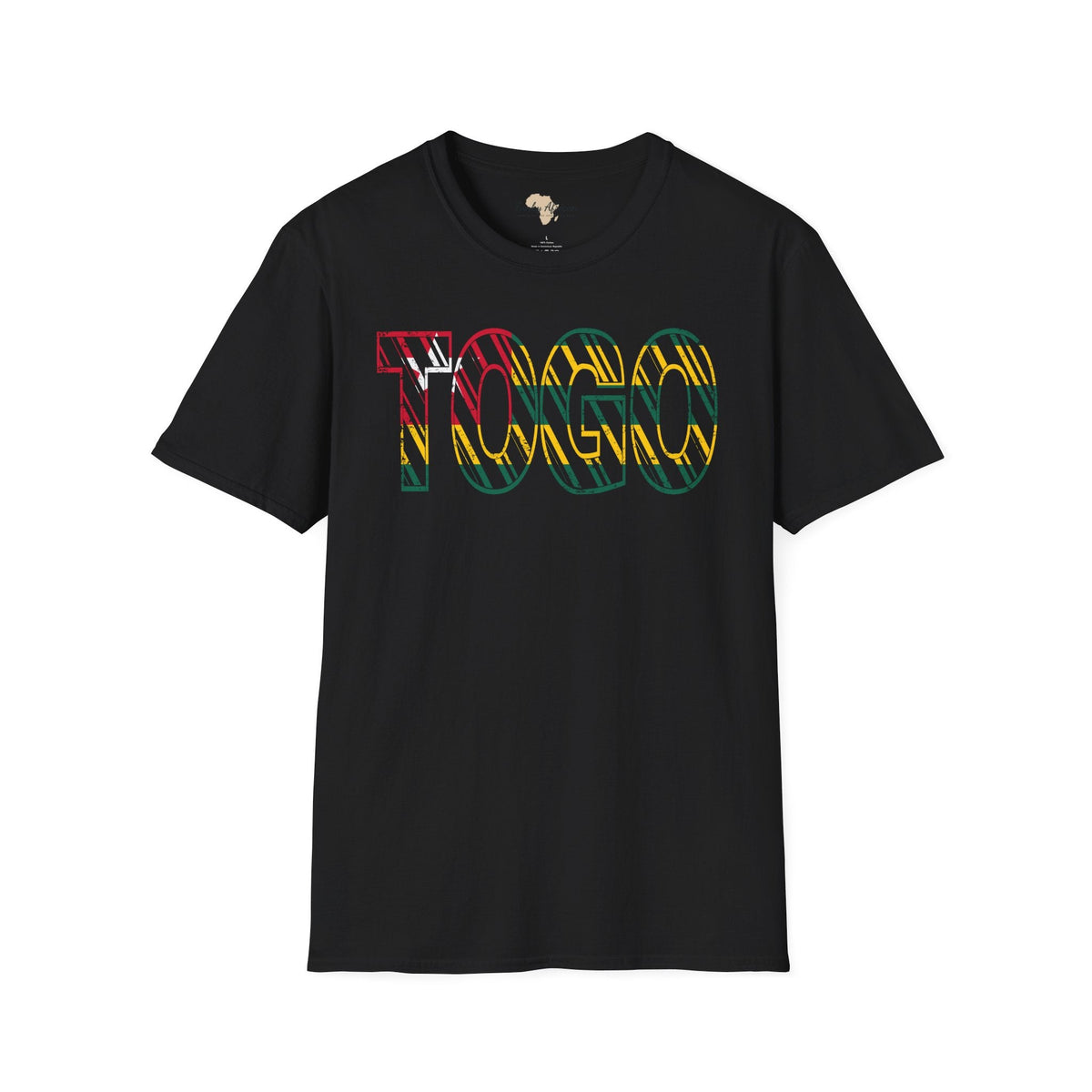 Togo text unisex softstyle tee Funky African