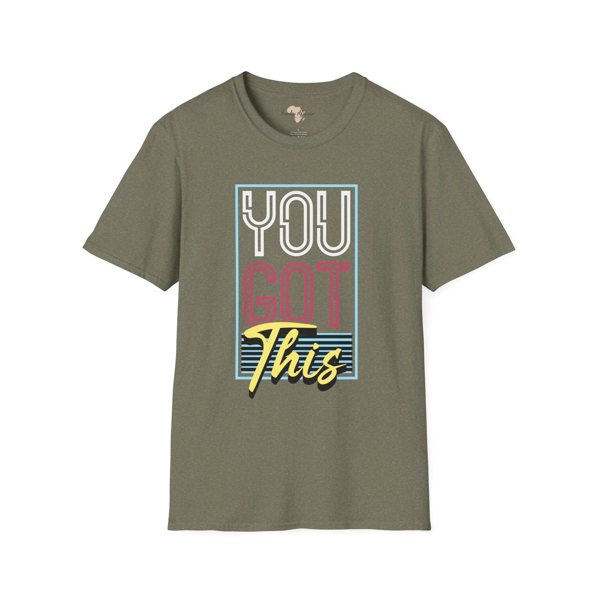 You got this unisex softstyle tee Printify