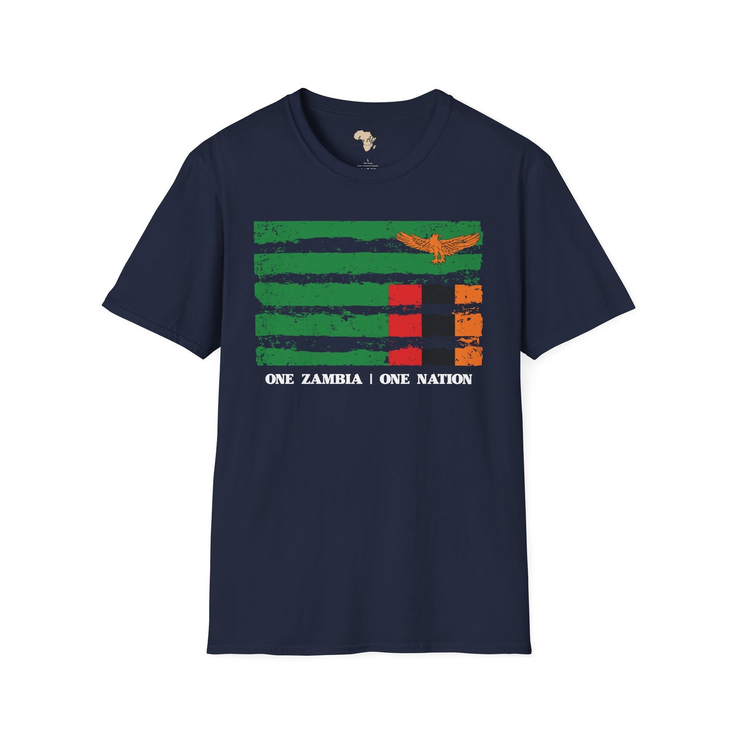 Zambia strip unisex softstyle tee