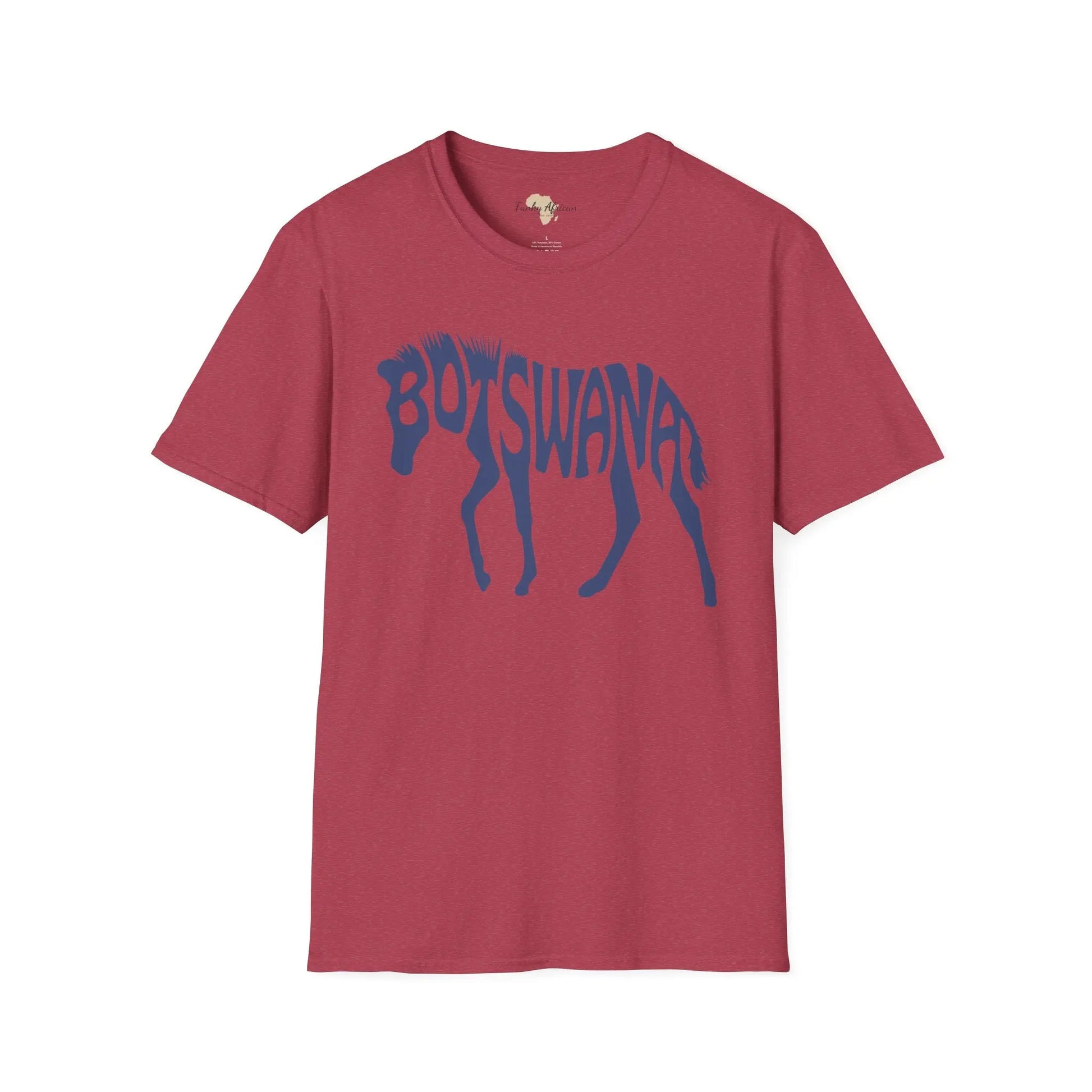 Botswana cut unisex softstyle tee Funky African