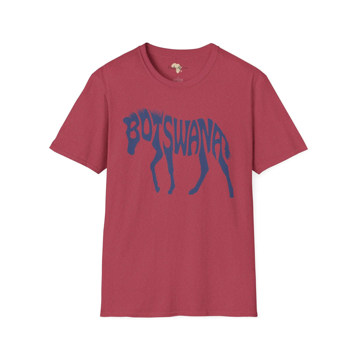 Botswana cut unisex softstyle tee Funky African