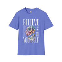 Believe in yourself unisex softstyle tee Funky African