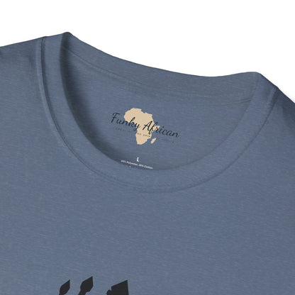 African King graffiti unisex softstyle tee