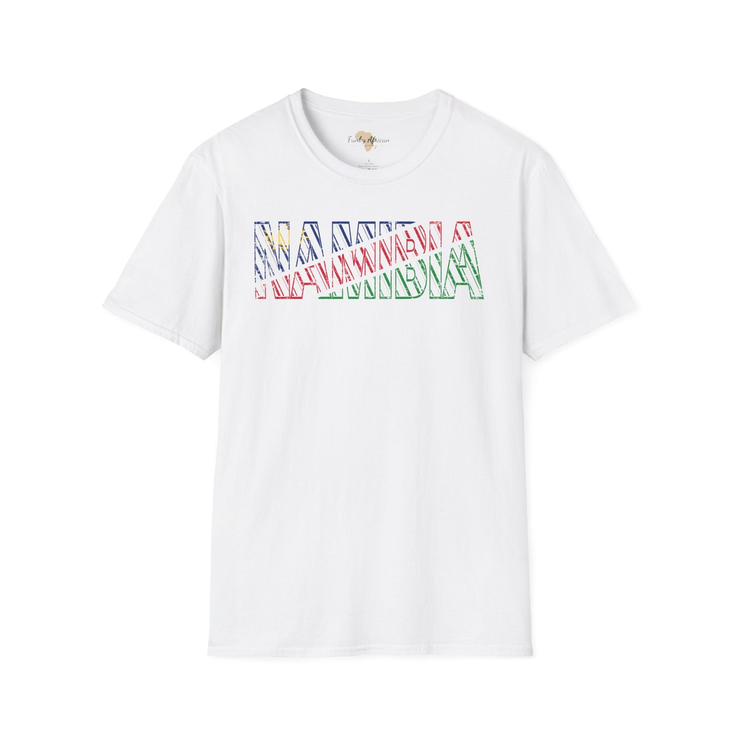 Namibia text unisex softstyle tee