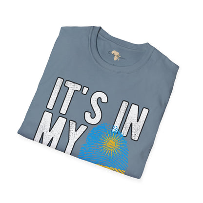 it's in my DNA unisex tee - Rwanda