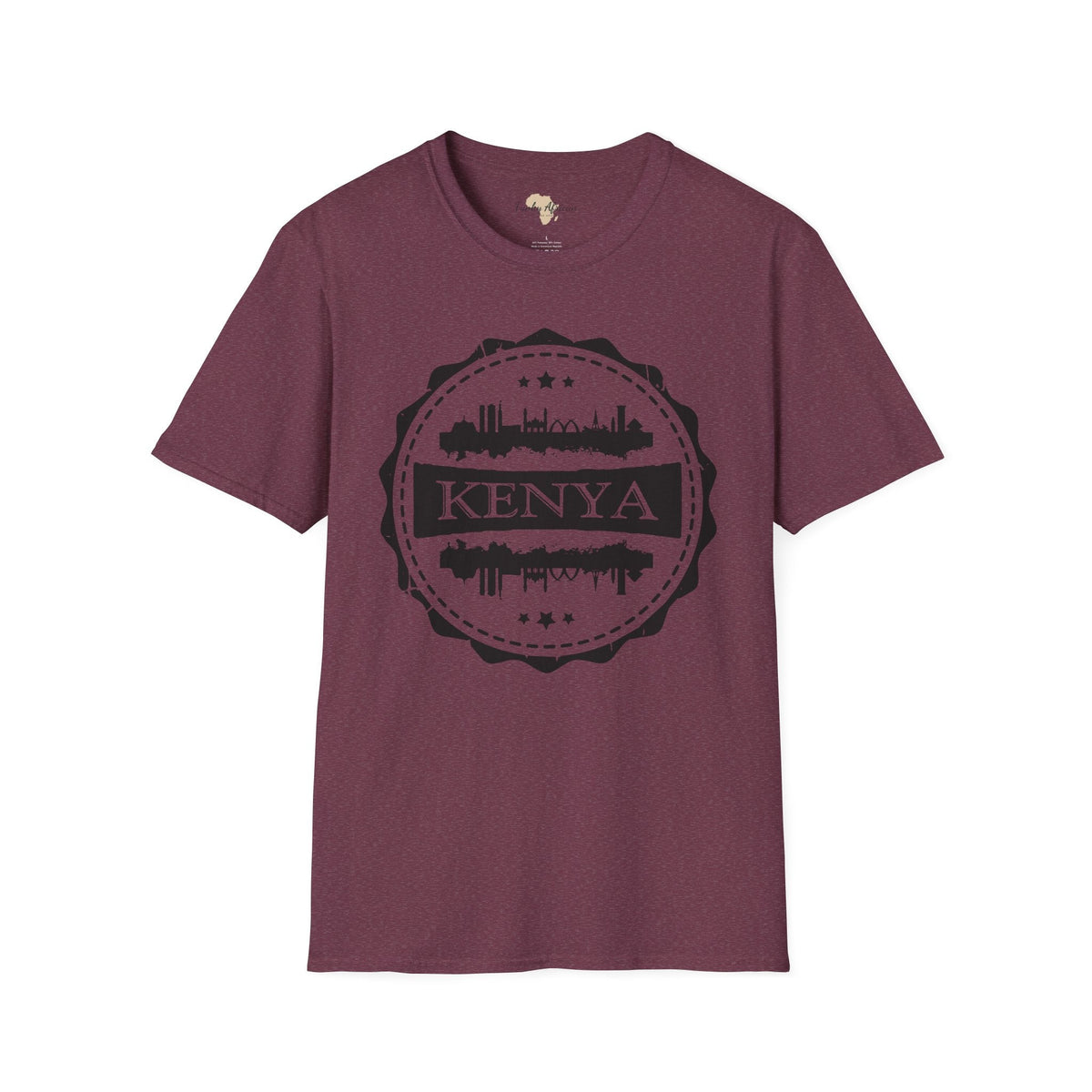 Kenya Stamp unisex tee Funky African