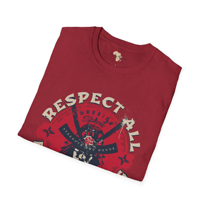 Respect all unisex softstyle tee