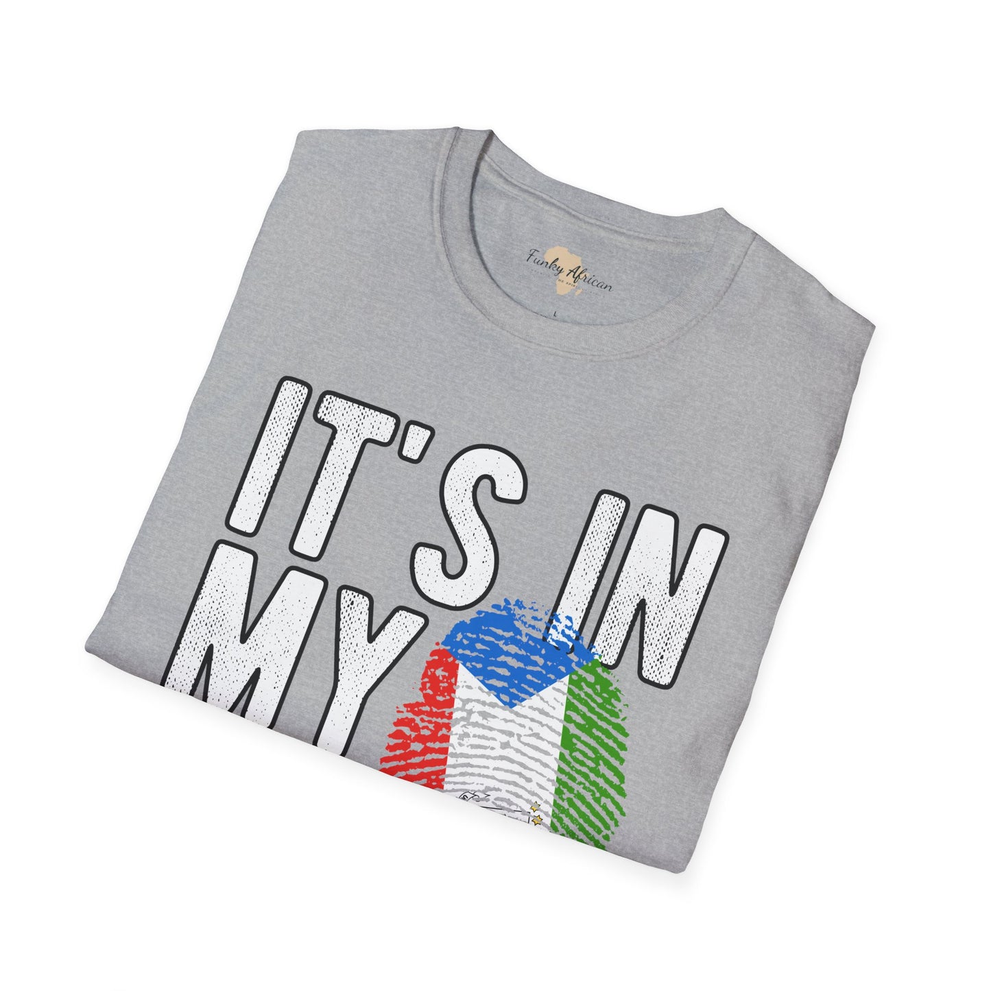 it's in my DNA unisex tee - Equatorial Guinea