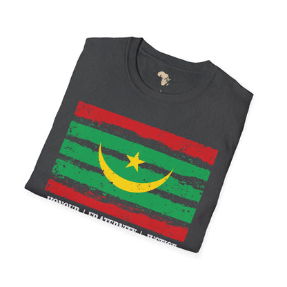 Mauritania strip unisex softstyle tee