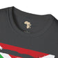 Burundi strip unisex softstyle tee Funky African