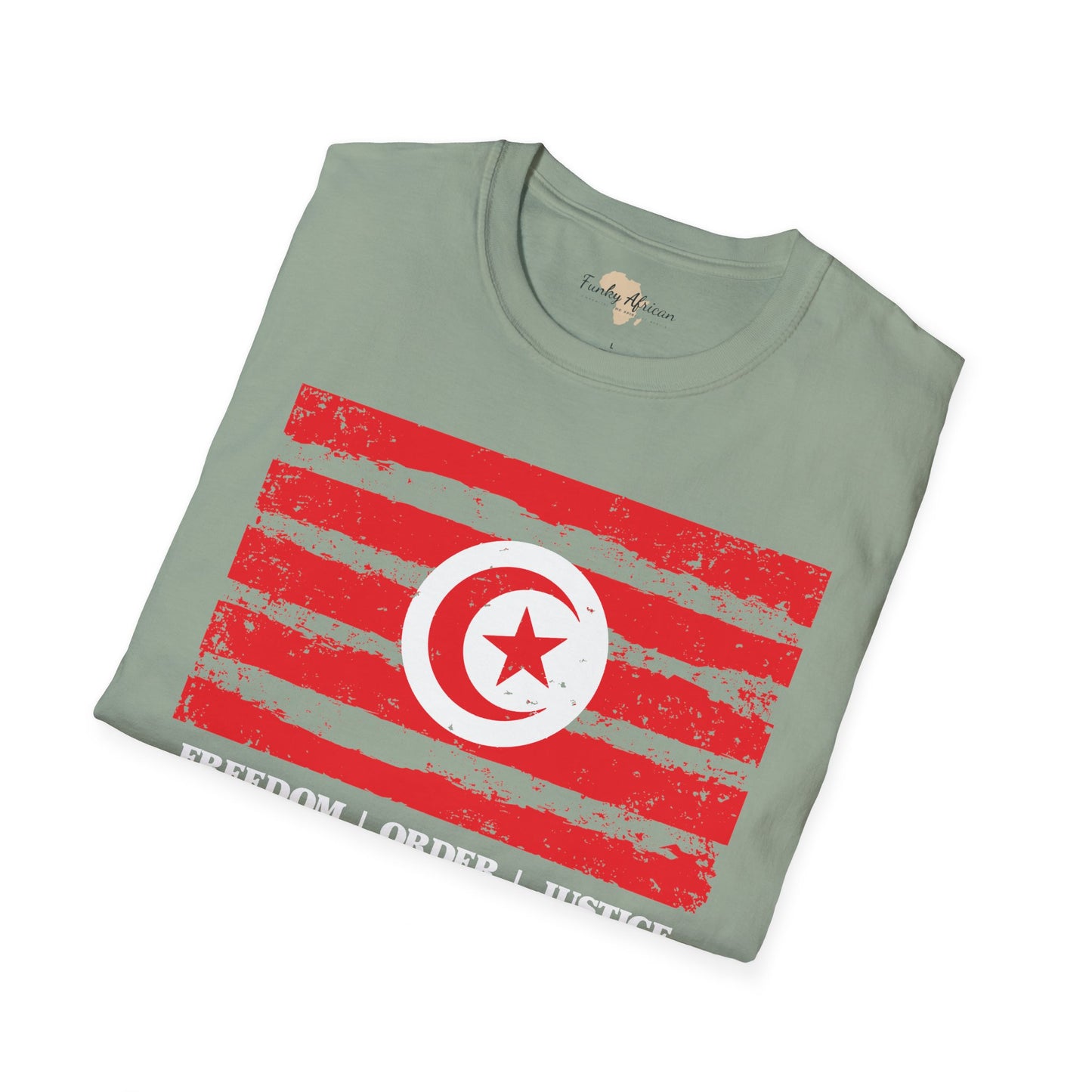 Tunisia strip unisex softstyle tee