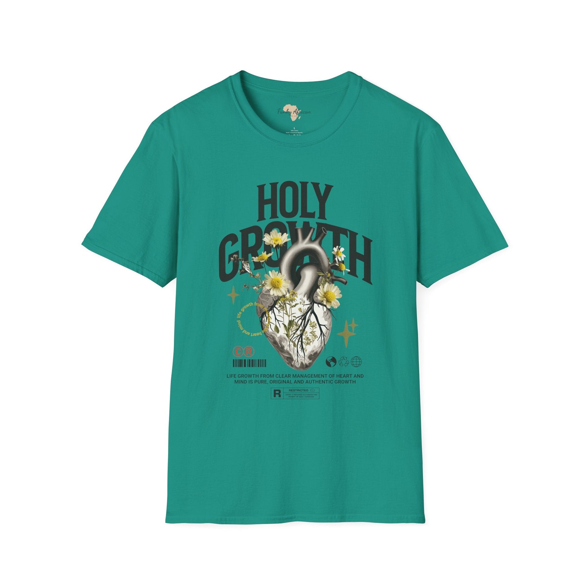 Holy growth unisex tee Funky African