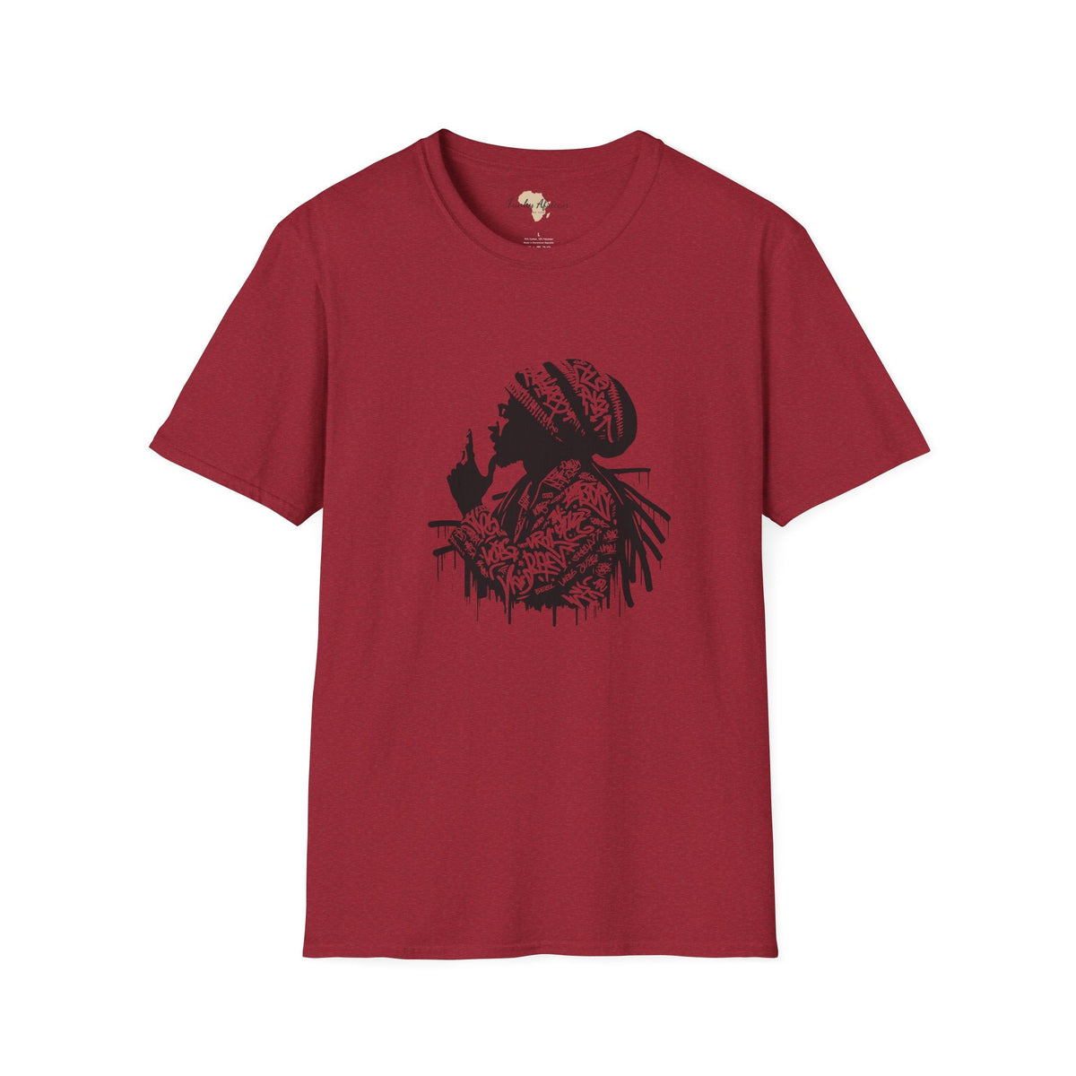 Natty graffiti unisex softstyle tee Funky African