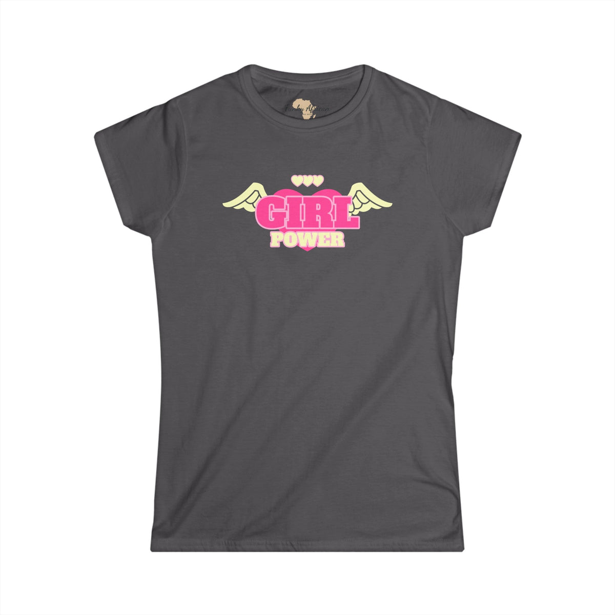 Girl Power Women's Softstyle Tee Funky African