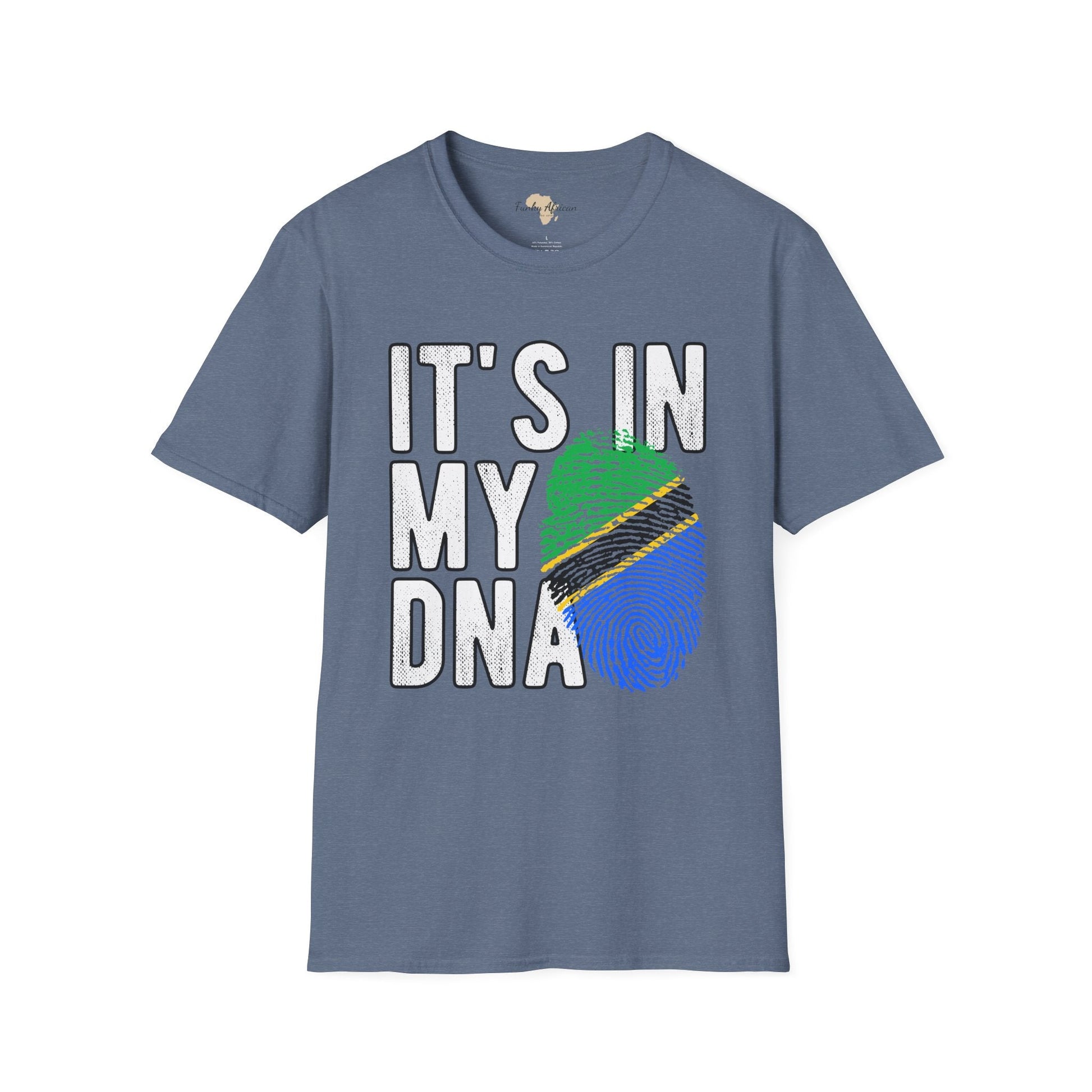 it's in my DNA unisex tee - Tanzania Funky African