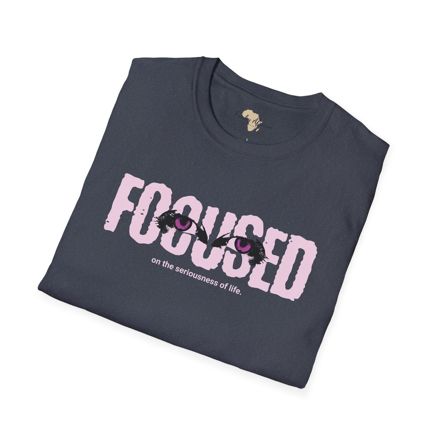 Focused unisex softstyle tee