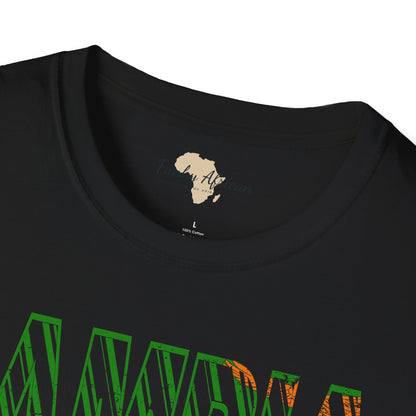 Zambia text unisex softstyle tee