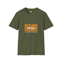 Rising with courage unisex softstyle tee Funky African