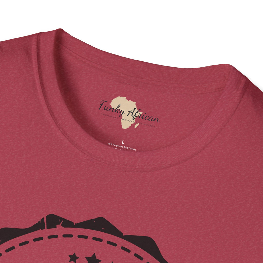 Mauritania Stamp unisex tee Funky African