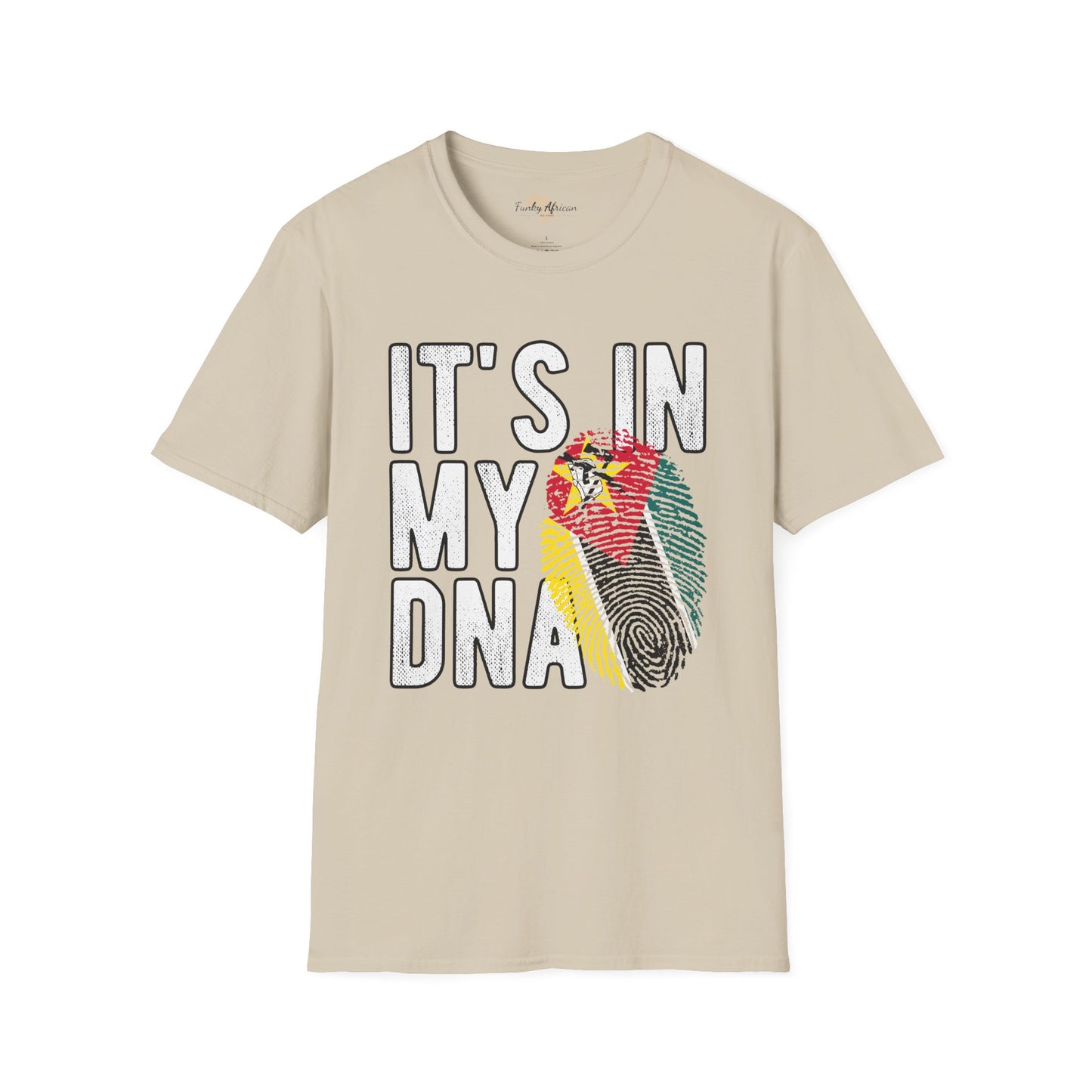 it's in my DNA unisex tee - Mozambique