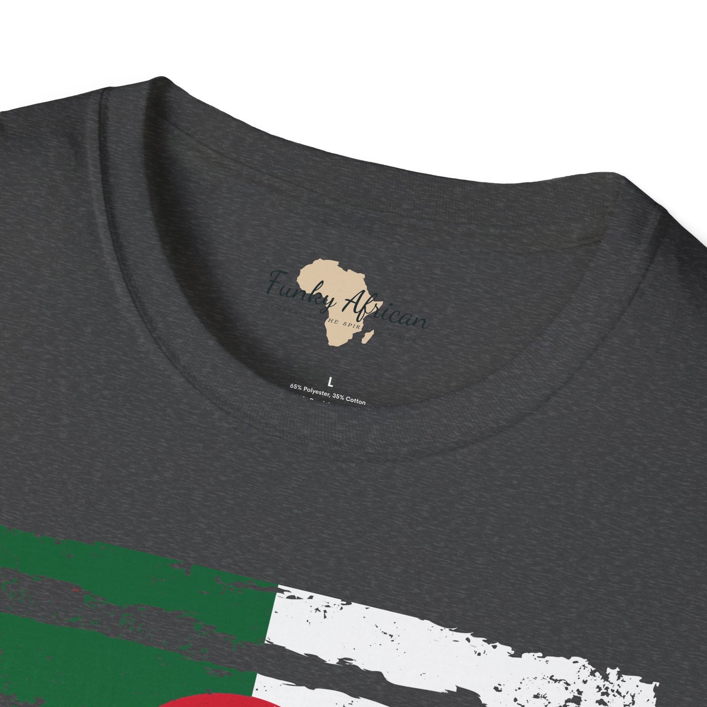 Algeria strip unisex softstyle tee