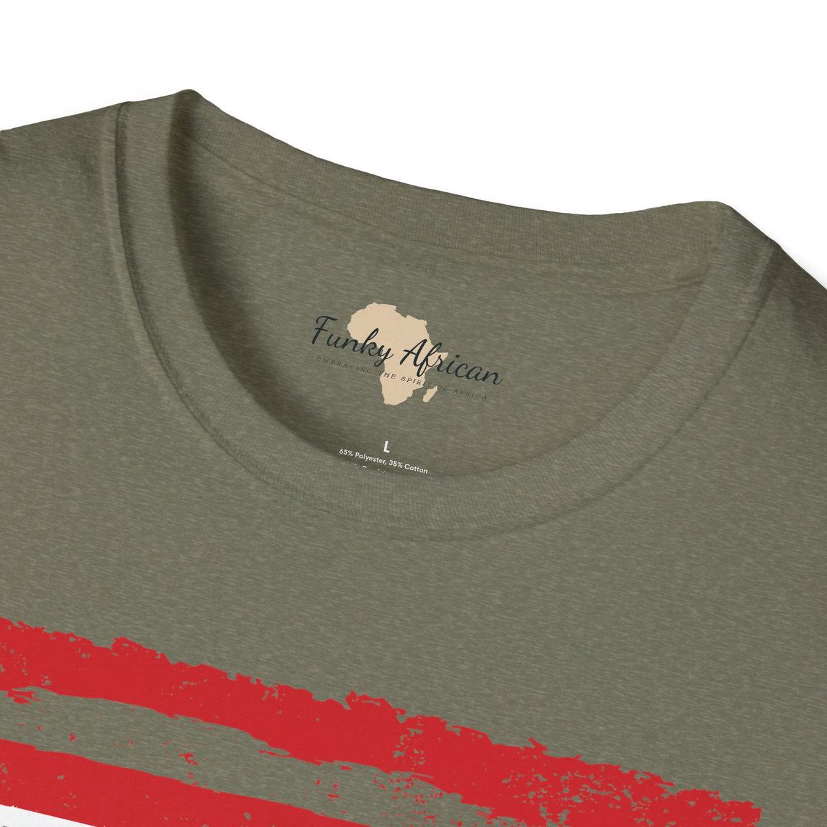Egypt strip unisex softstyle tee Funky African