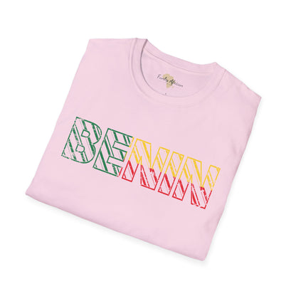 Benin text unisex softstyle tee