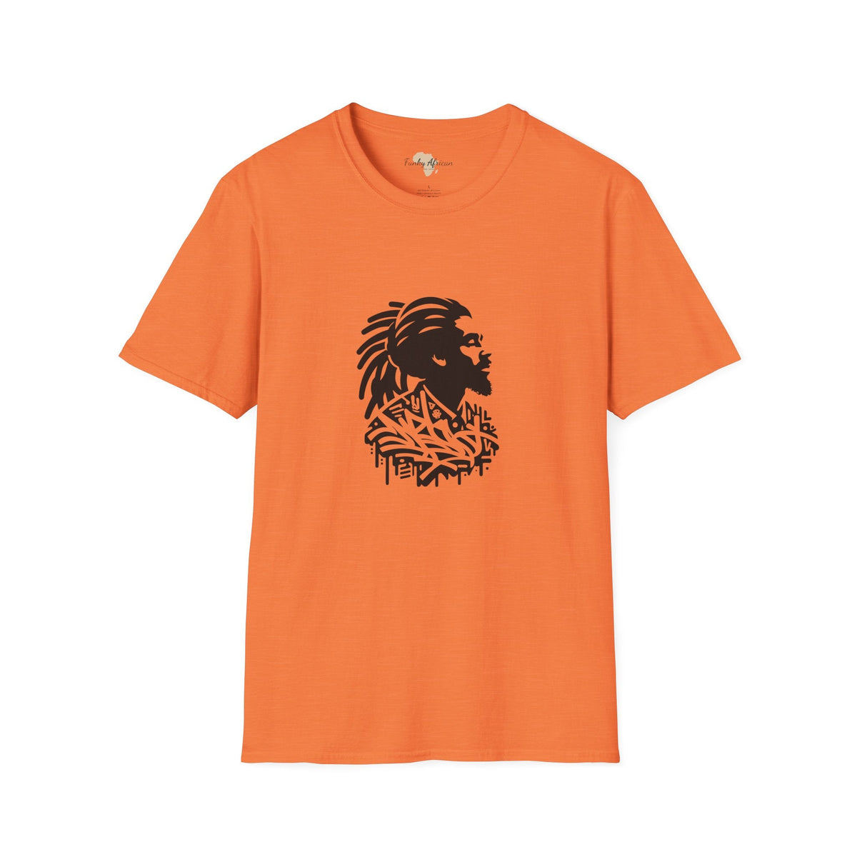 Funky graffiti unisex softstyle tee Funky African