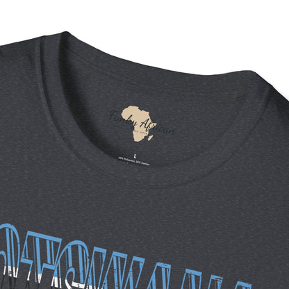 Botswana text unisex softstyle tee